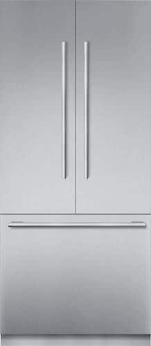 Thermador - Freedom 19.4 Cu. Ft. French Door Built-In Refrigerator - Stainless steel - Front_Standard