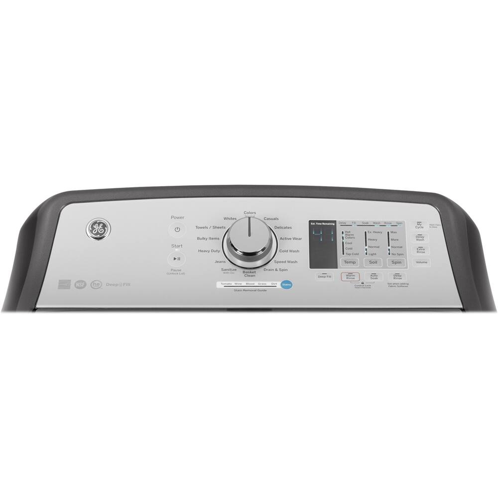 GE - 4.6 Cu. Ft. 14-Cycle Top-Loading Washer - Diamond gray - Alt_View_Standard_12