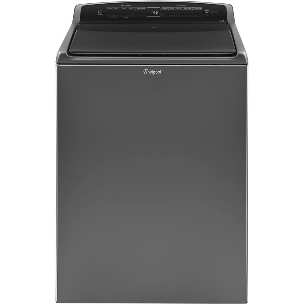 Whirlpool 4.8 Cu. Ft. 27Cycle TopLoading Washer Chrome Shadow at