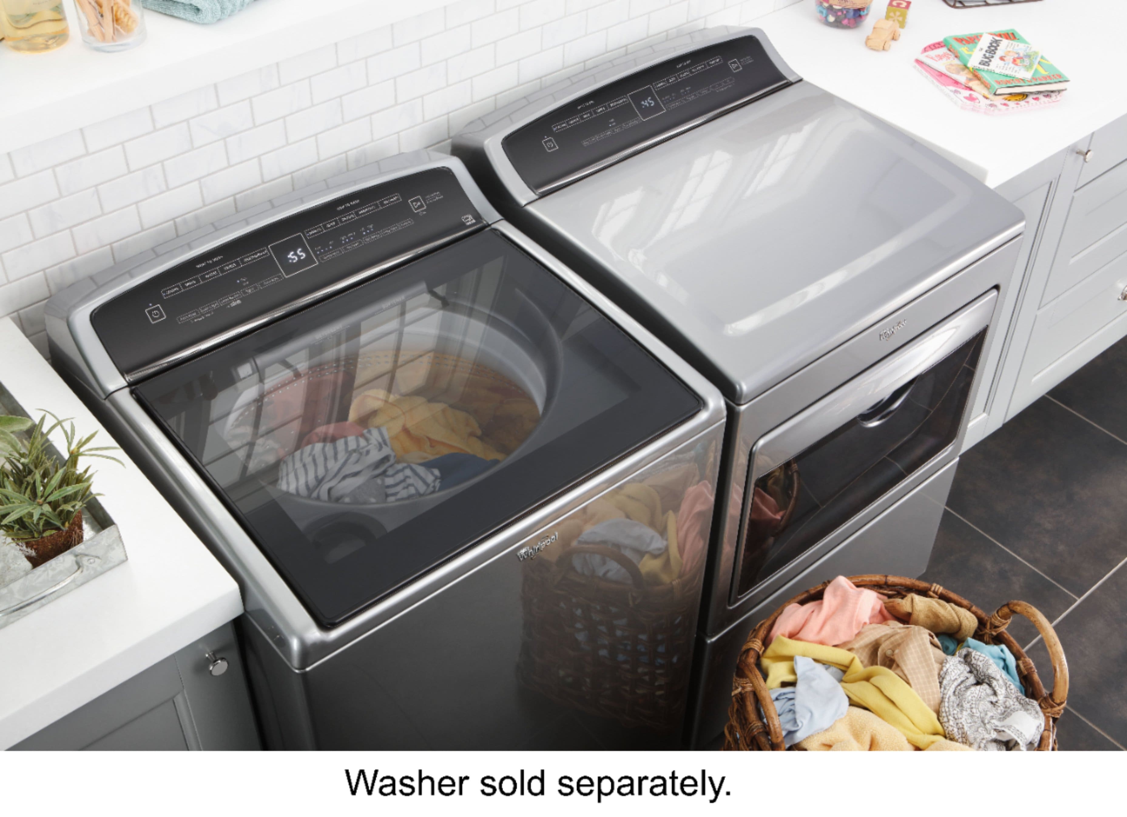 Whirlpool - 7.4 Cu. Ft. 26-Cycle Electric Dryer - Chrome Shadow - Alt_View_Standard_18