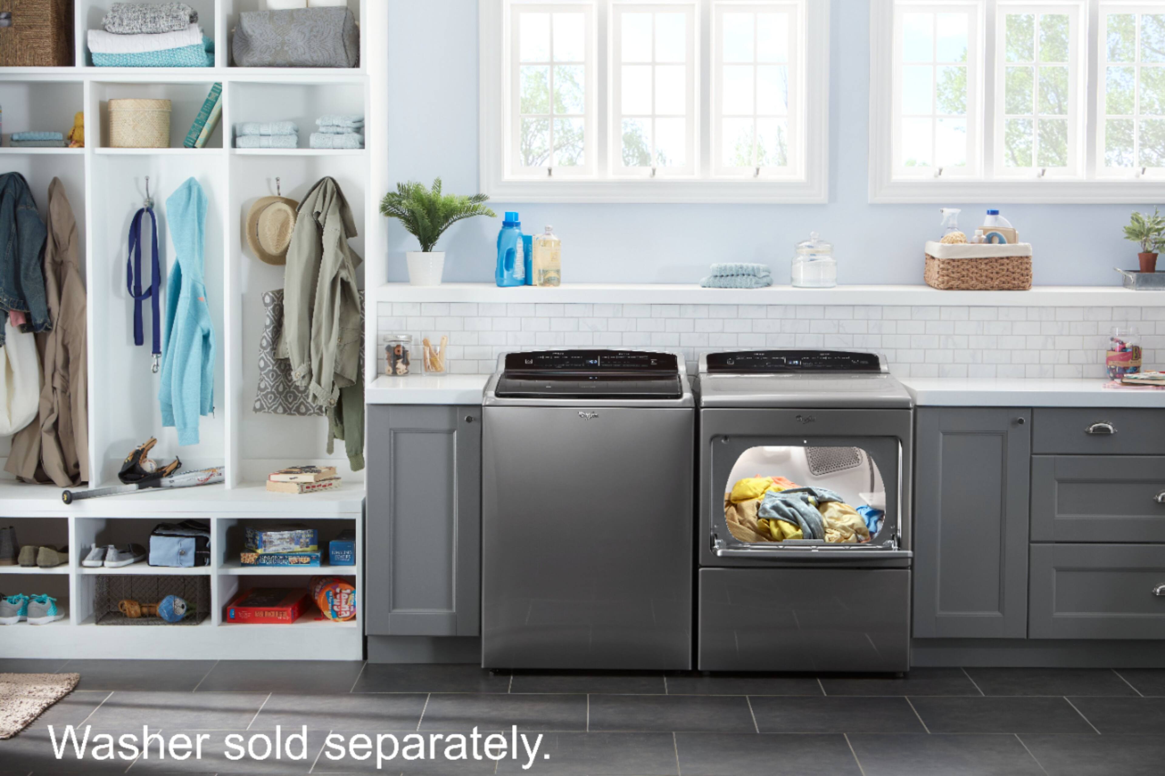 Whirlpool - 7.4 Cu. Ft. 26-Cycle Gas Dryer - Chrome Shadow - Alt_View_Standard_20