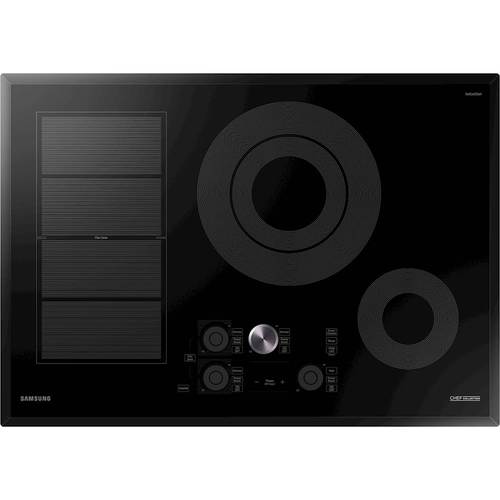 Samsung - Chef Collection 30" Induction Cooktop - Black - Front_Standard