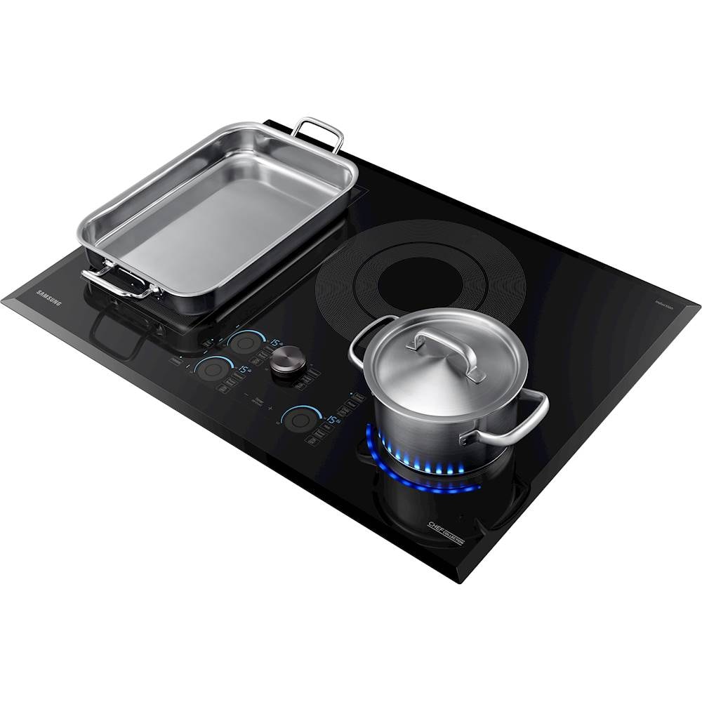 Samsung - Chef Collection 30" Induction Cooktop - Black - Alt_View_Standard_14