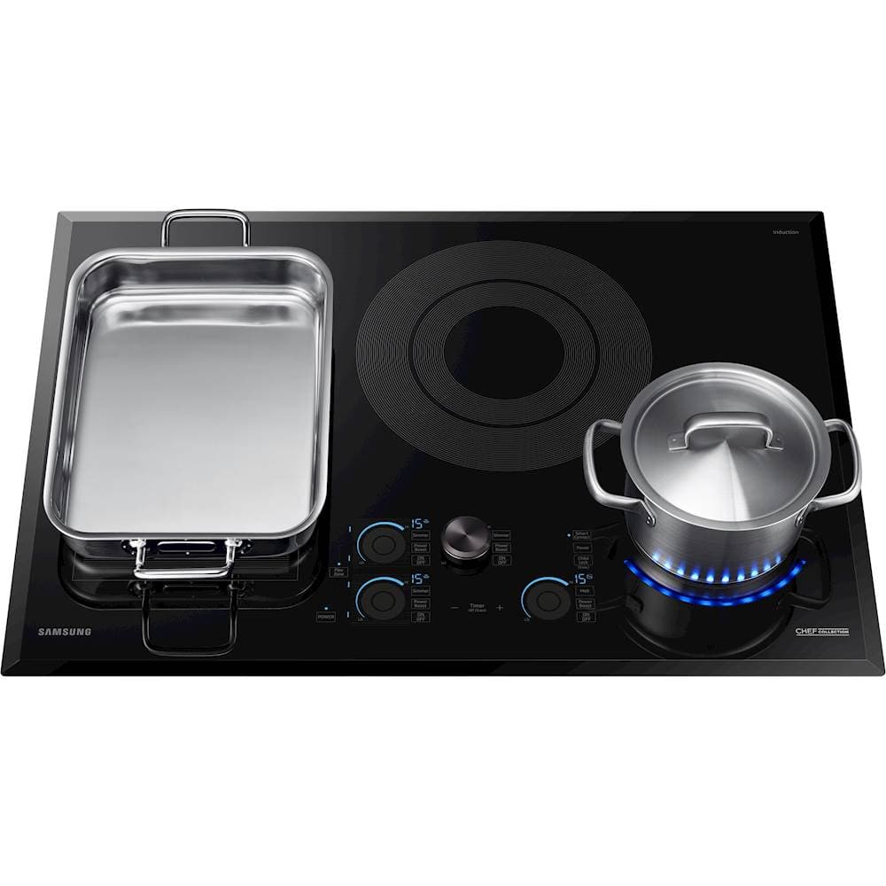 Samsung - Chef Collection 30" Induction Cooktop - Black - Alt_View_Standard_19
