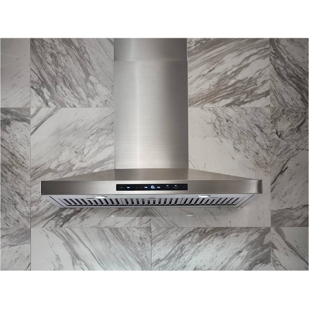 Samsung - Chef Collection 30" Range Hood - Stainless steel - Alt_View_Standard_11