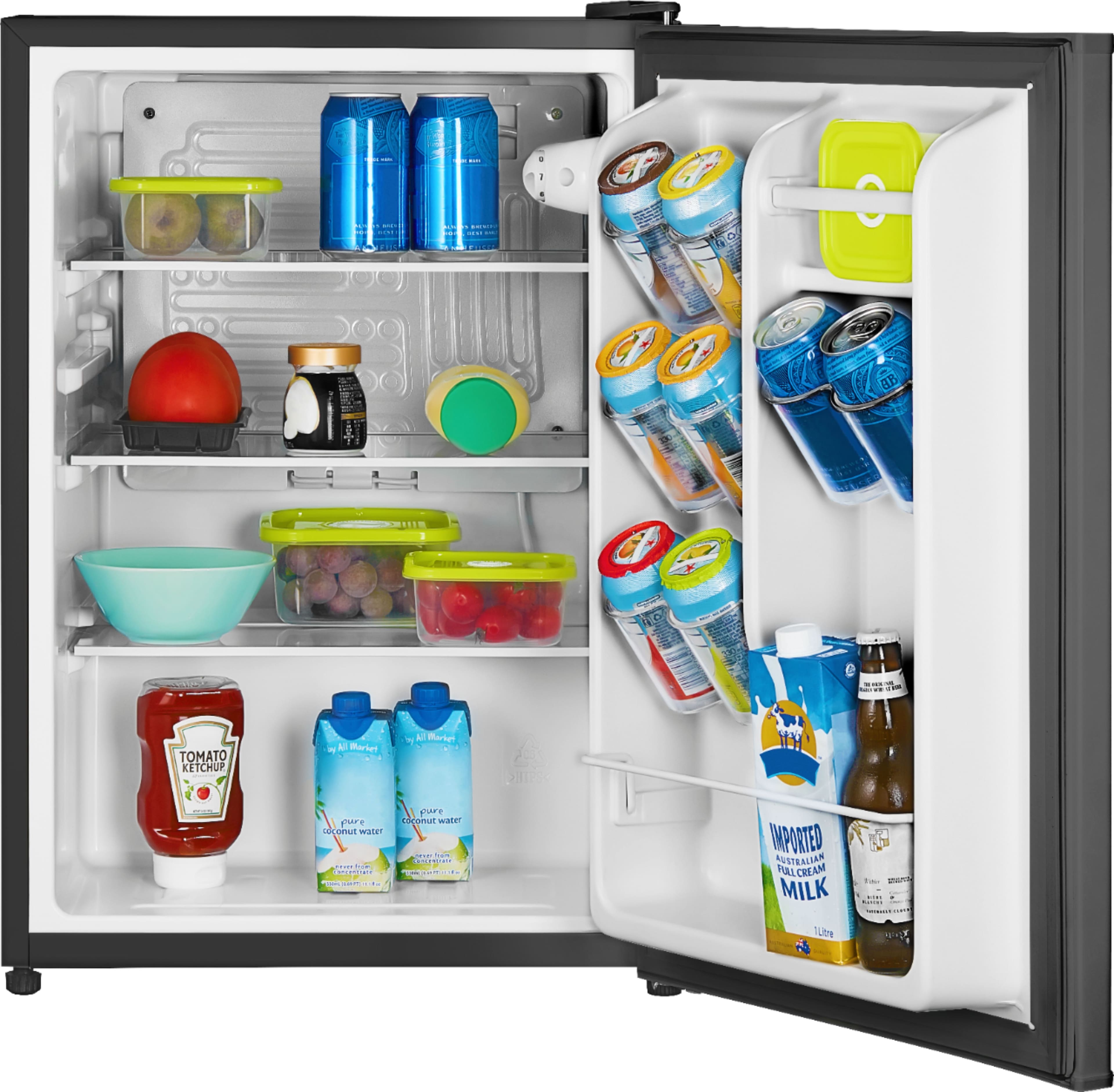 Insignia™ - 2.6 Cu. Ft. Mini Fridge - Black at Pacific Sales