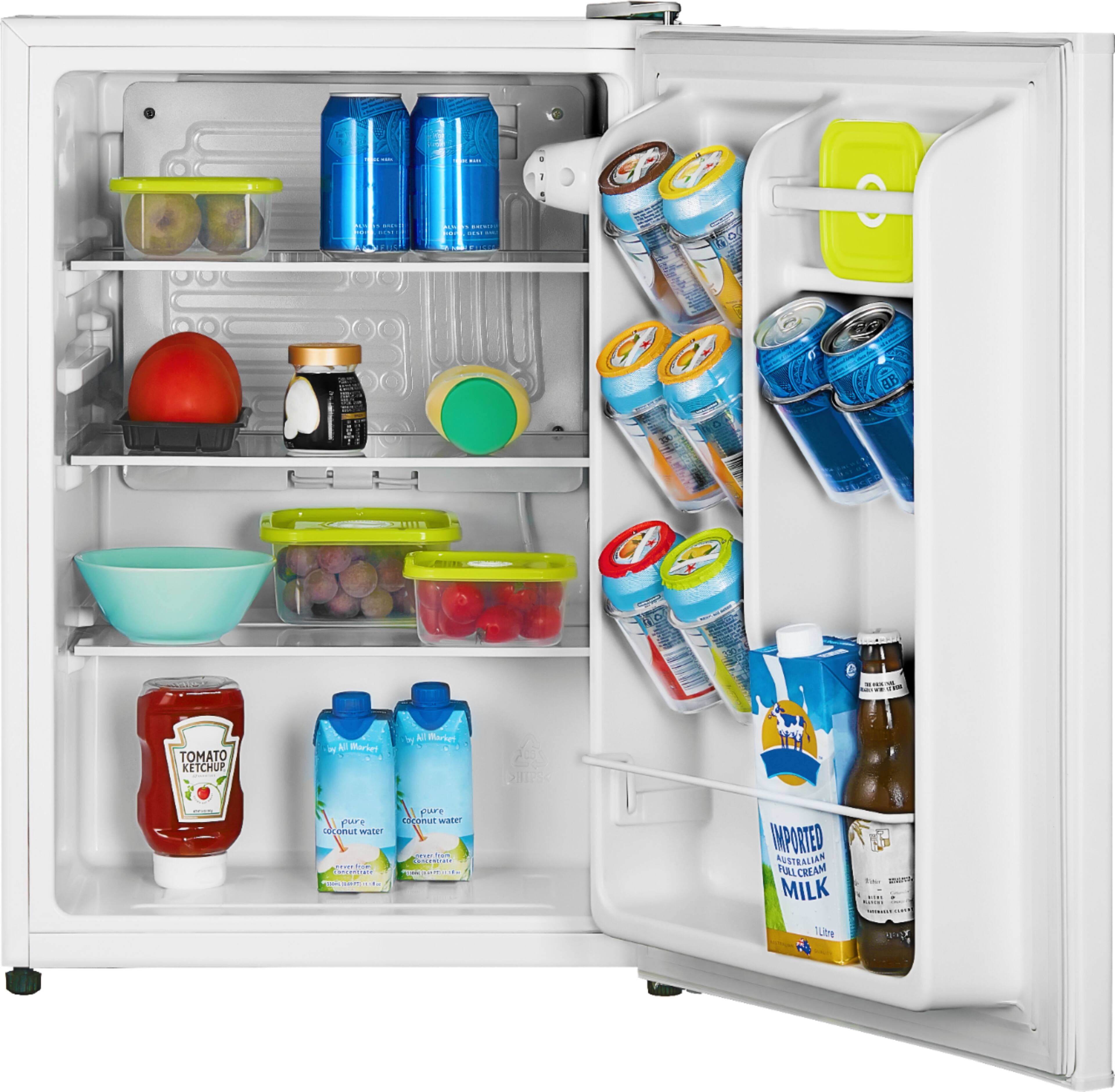 Insignia™ 2.6 Cu. Ft. Mini Fridge White at Pacific Sales
