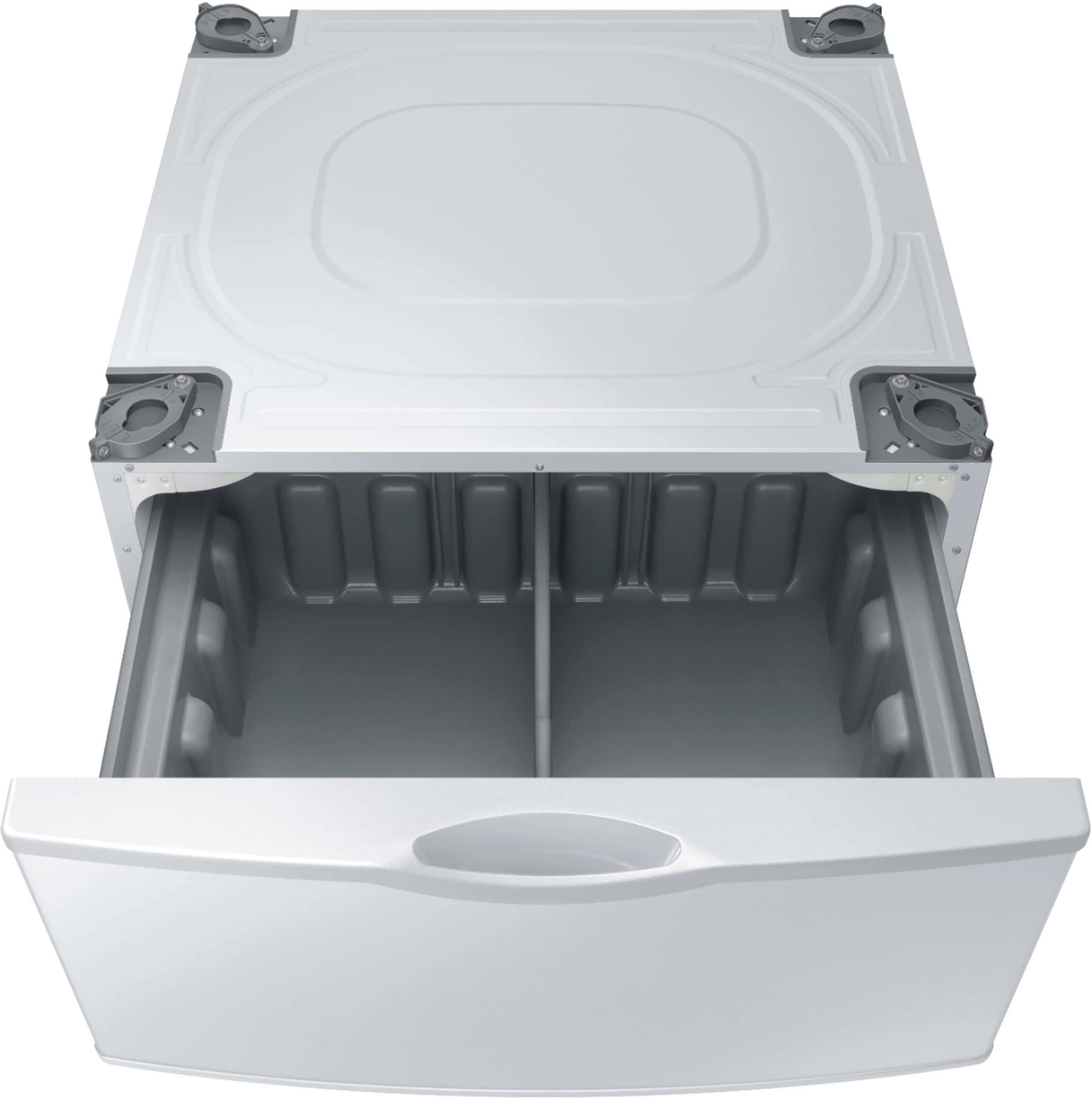 Samsung - 27" Washer/Dryer Laundry Pedestal - White - Alt_View_Standard_11