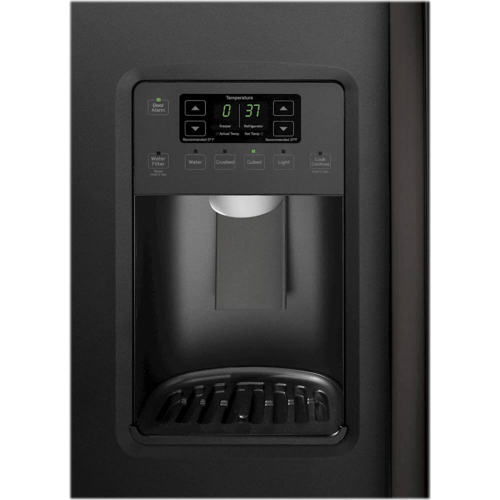 GE 25.3 Cu. Ft. SidebySide Refrigerator Black Slate at Pacific Sales
