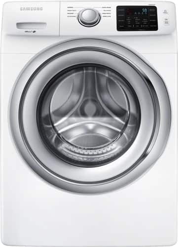 Samsung - 4.5 Cu. Ft. 8-Cycle Front-Loading Washer - White - Front_Standard