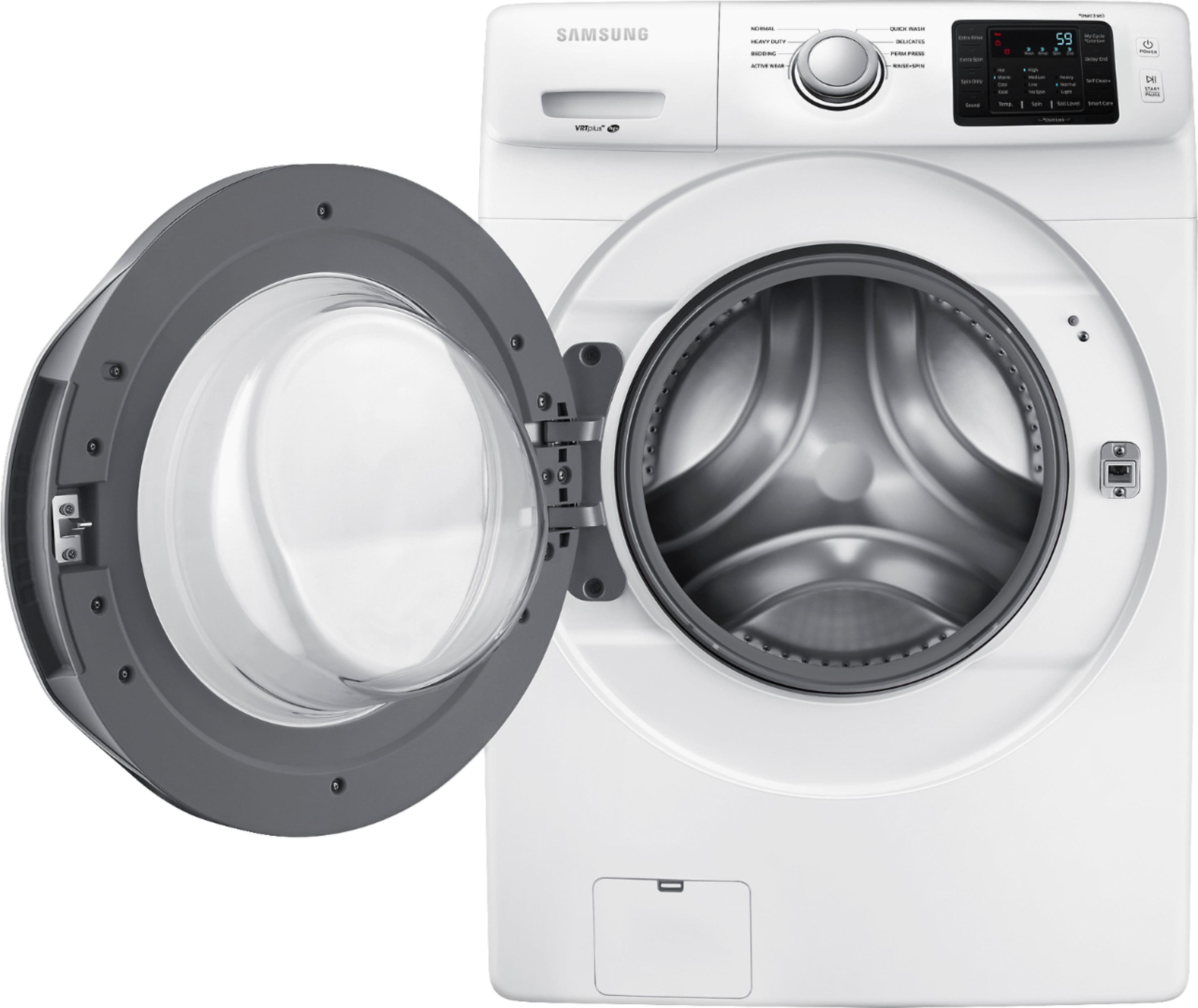 Samsung - 4.5 Cu. Ft. 8-Cycle Front-Loading Washer - White - Alt_View_Standard_12