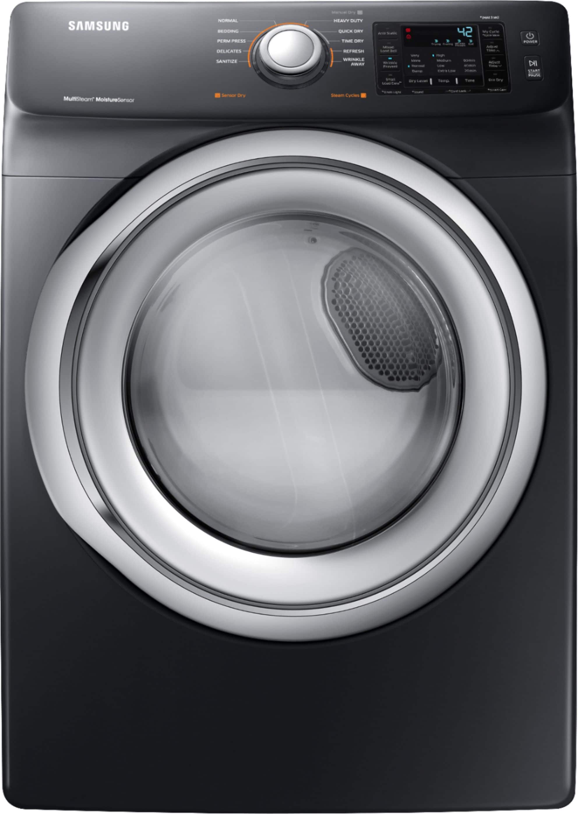 Samsung 7.5 Cu. Ft. 10Cycle Electric Dryer with Steam Fingerprint