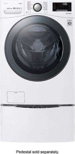 LG - 4.5 Cu. Ft. 14-Cycle Front-Loading Washer with Steam - White - Alt_View_Standard_12