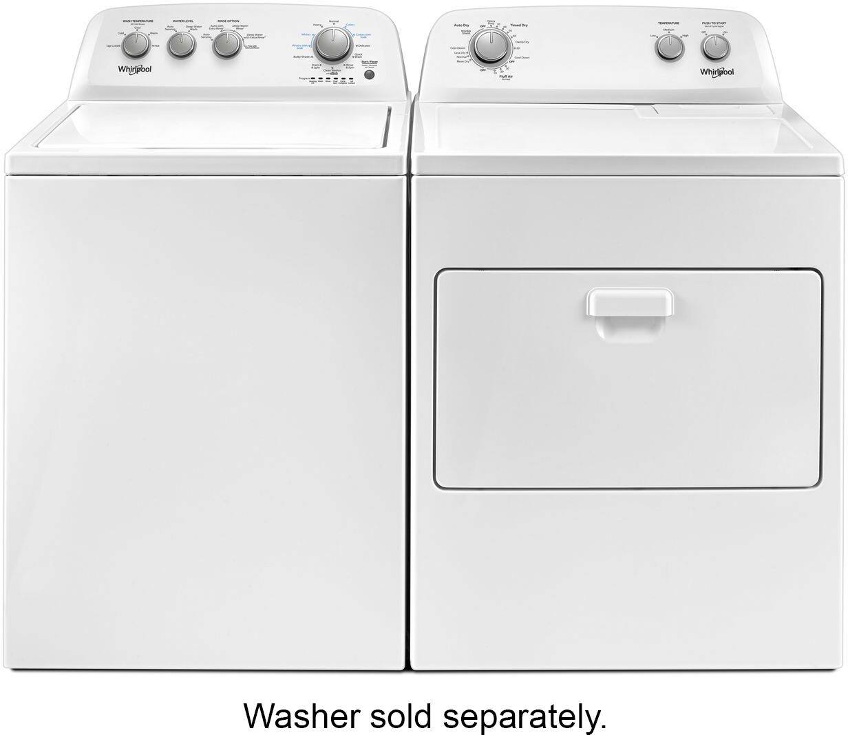 Whirlpool - 7 Cu. Ft. 12-Cycle Gas Dryer - White - Alt_View_Standard_11