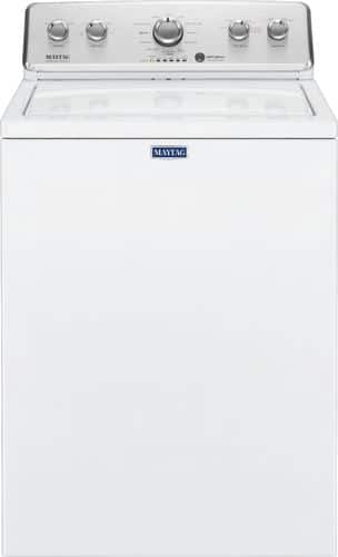 Maytag - 3.8 Cu. Ft. 12-Cycle Top-Loading Washer - White - Front_Standard