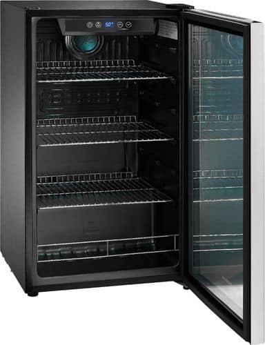 Insignia™ - 115-Can Beverage Cooler - Stainless steel - Alt_View_Standard_13