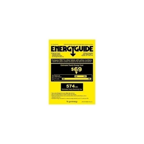 Whirlpool - 25.1 Cu. Ft. Side-by-Side Refrigerator - Sunset Bronze - Energy_Guide