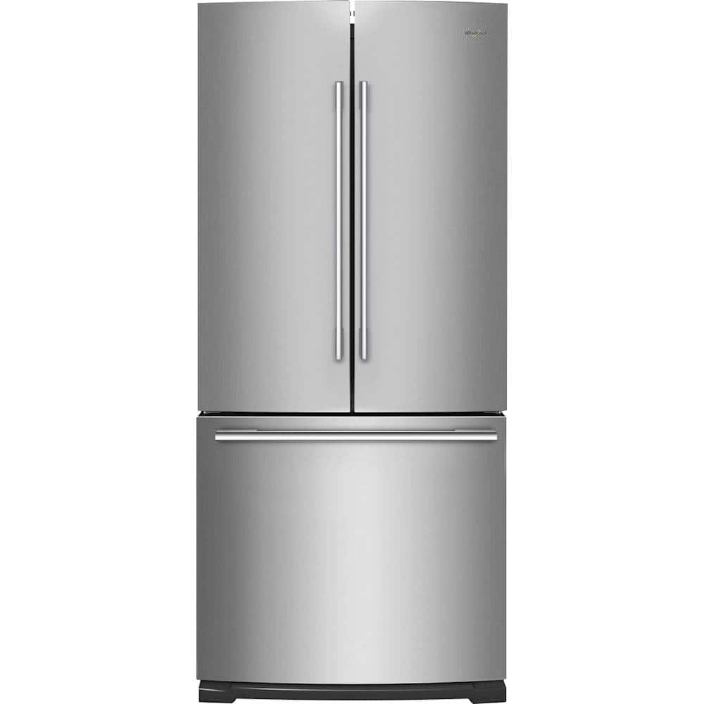 Whirlpool 19.7 Cu. Ft. French Door Refrigerator Stainless steel at