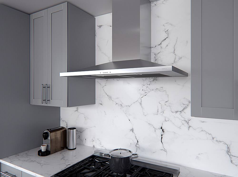 Zephyr - Core Collection Anzio 24" Convertible Range Hood - Stainless steel - Alt_View_Standard_12
