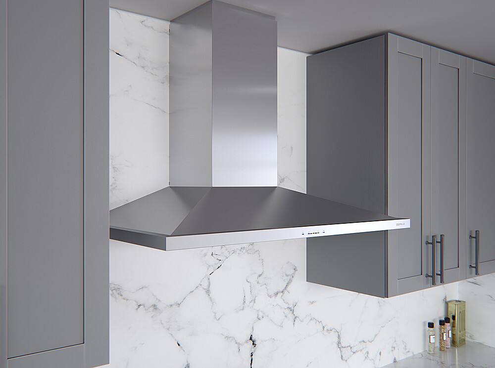 Zephyr - Core Collection Anzio 24" Convertible Range Hood - Stainless steel - Alt_View_Standard_14