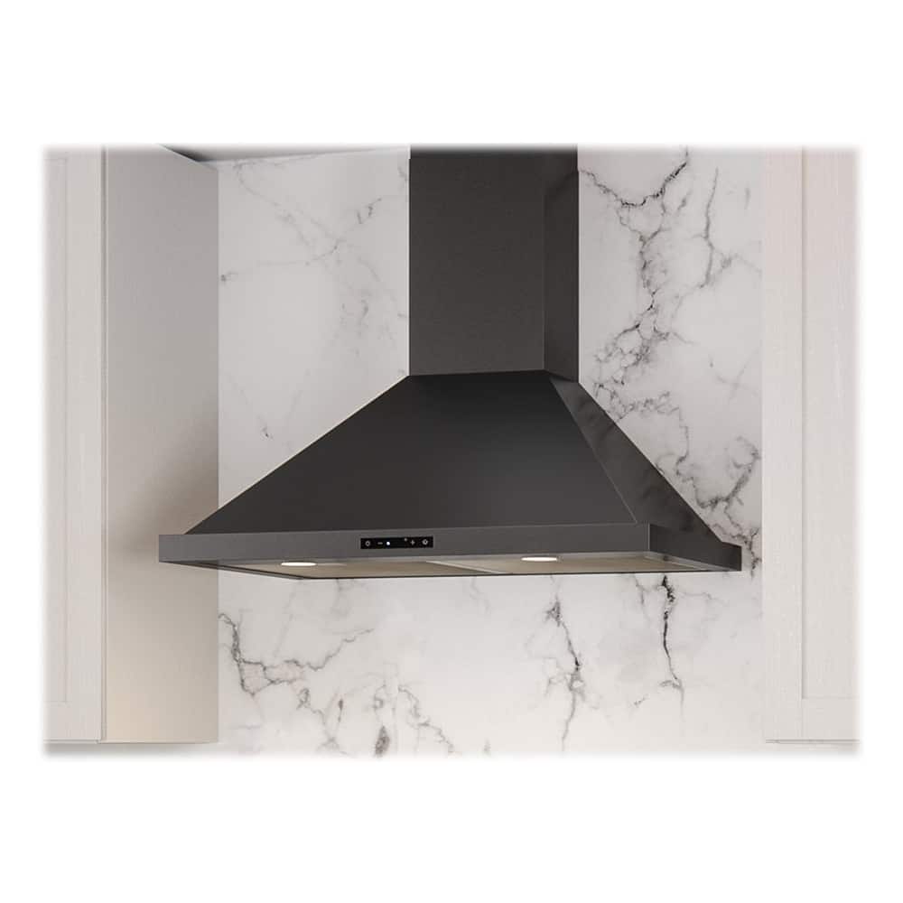 Zephyr - Core Collection Ombra 30" Convertible Range Hood - Black stainless steel - Alt_View_Standard_12