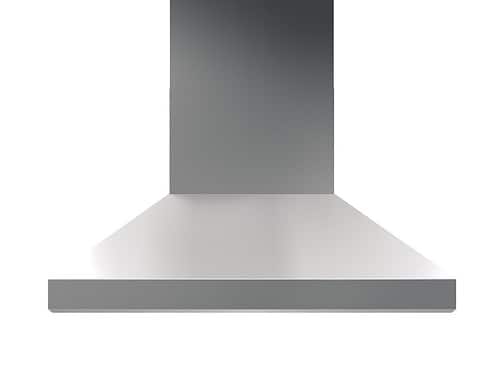 Zephyr - Pro Collection Titan 48" Externally Vented Range Hood - Stainless steel - Front_Standard