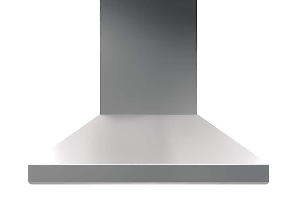 Zephyr - Pro Collection Titan 48" Externally Vented Range Hood - Stainless steel - Front_Zoom