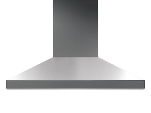 Zephyr - Pro Collection Titan 54" Externally Vented Range Hood - Stainless steel - Front_Standard