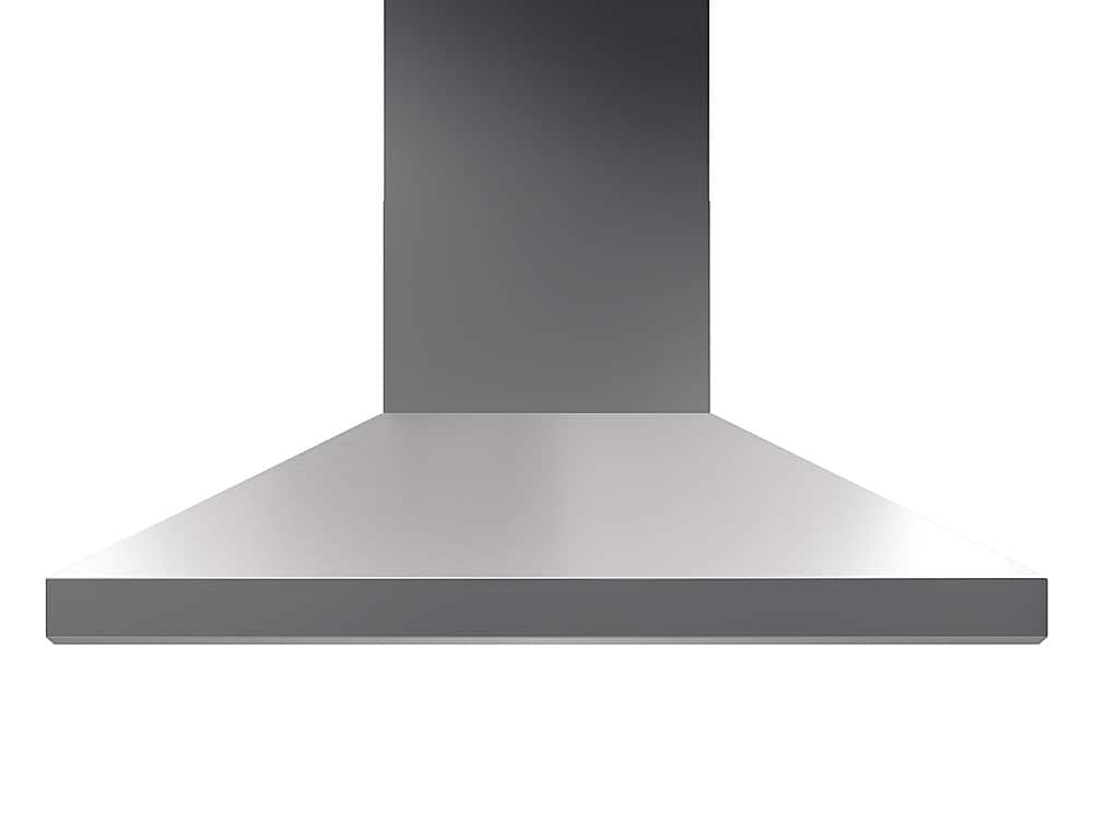 Zephyr - Pro Collection Titan 54" Externally Vented Range Hood - Stainless steel - Front_Zoom