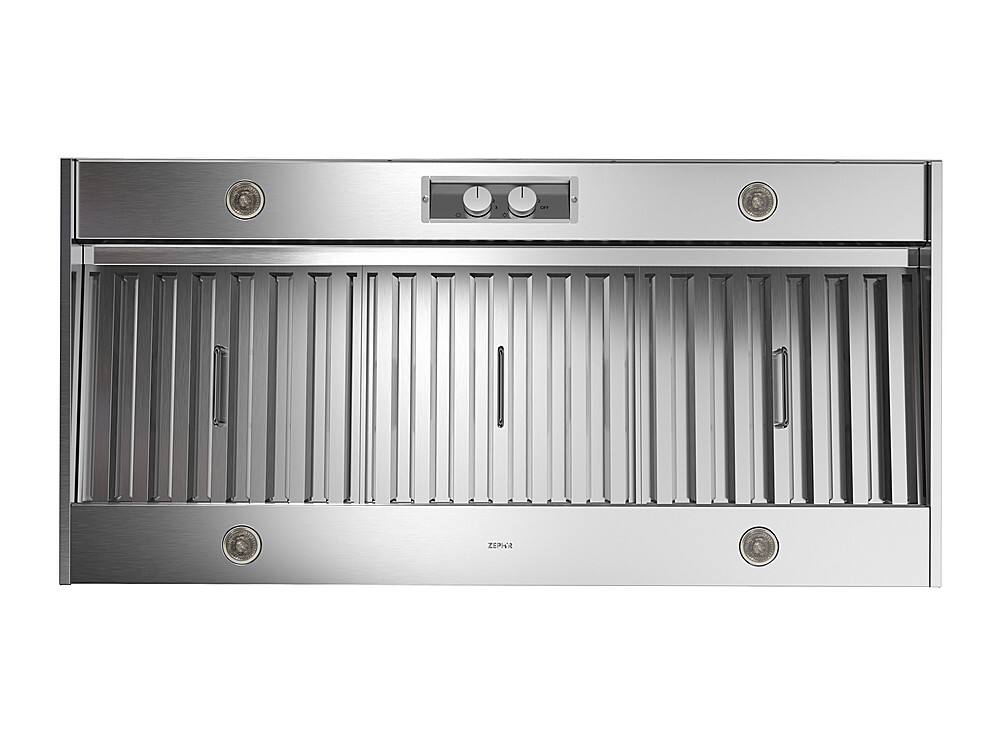 Zephyr Pro Collection Spruce 46 Externally Vented Range Hood Zephyr Pro Collection Spruce 46 Externally Vented Range Hood Stainless Steel Front Zoom
