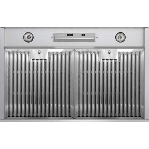 Zephyr - Core Collection Monsoon Mini 28" Convertible Range Hood - Stainless steel - Front_Standard