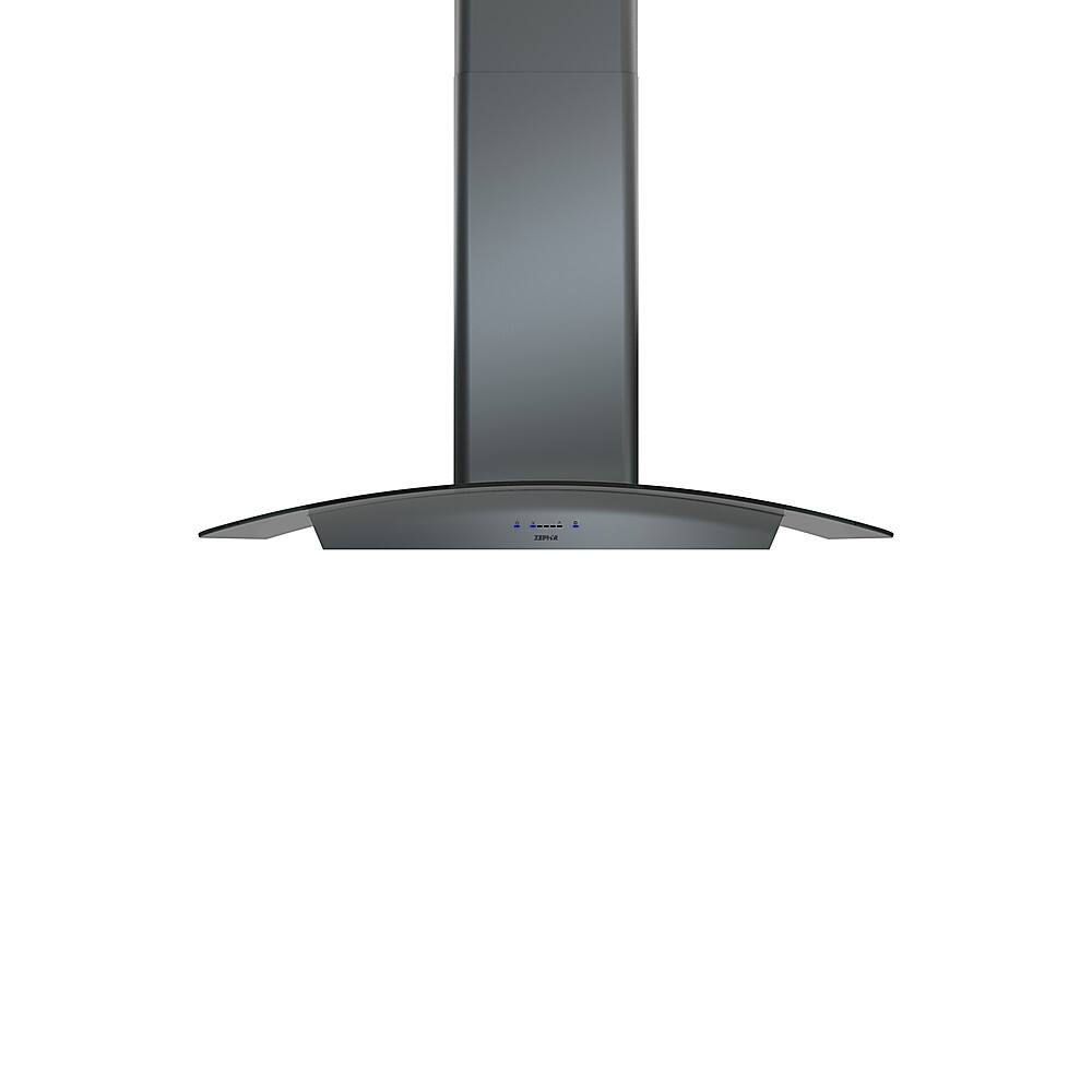 Zephyr Core Collection Ravenna 35" Convertible Range Hood Stainless Steel And SmokeGray
