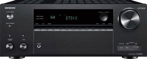 Onkyo - TX 7.2-Ch. Hi-Res 4K HDR Compatible A/V Home Theater Receiver - Black
