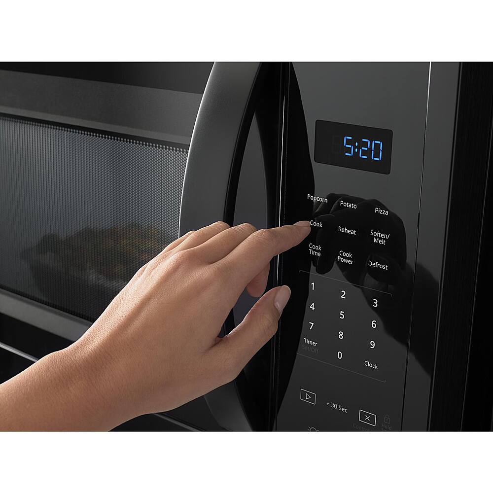 Whirlpool - 1.7 Cu. Ft. Over-the-Range Microwave - Black - Alt_View_Standard_14