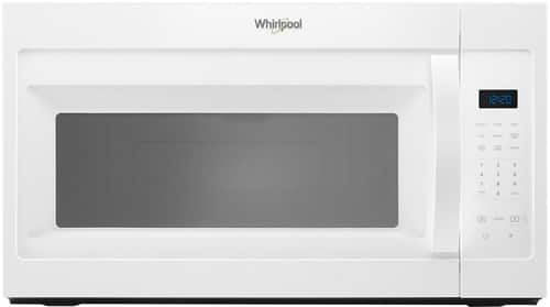 Whirlpool - 1.7 Cu. Ft. Over-the-Range Microwave - White - Front_Standard