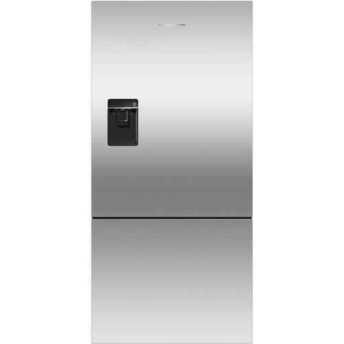 Fisher & Paykel - ActiveSmart 17.5 Cu. Ft. Bottom-Freezer Counter-Depth Refrigerator - Ezkleen Stainless Steel - Front_Standard