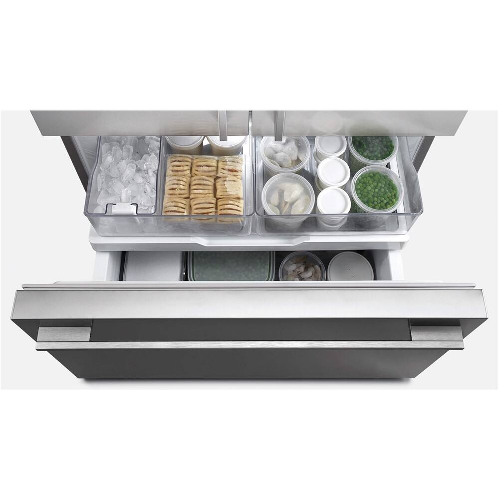Fisher & Paykel - ActiveSmart 17.1 Cu. Ft. Bottom-Freezer Counter-Depth Refrigerator - Ezkleen Stainless Steel - Alt_View_Standard_15