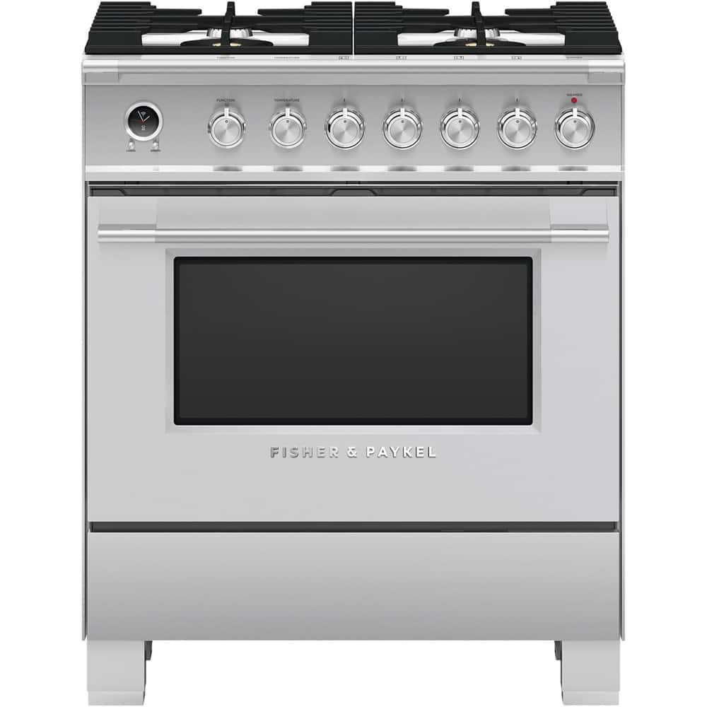 Fisher & Paykel 3.5 Cu. Ft. SelfCleaning Freestanding Dual Fuel