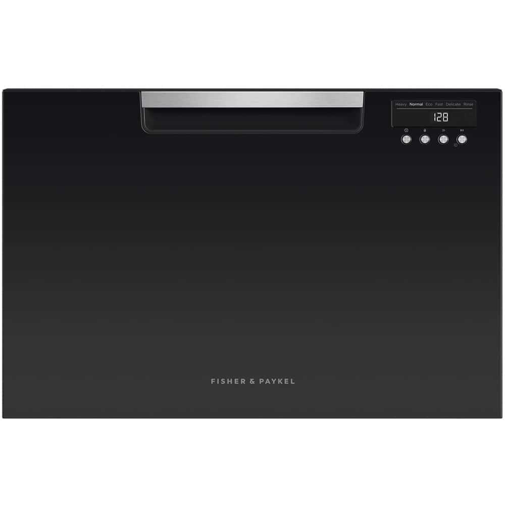 Fisher Paykel 24 Front Control Built In Dishwasher Black At
