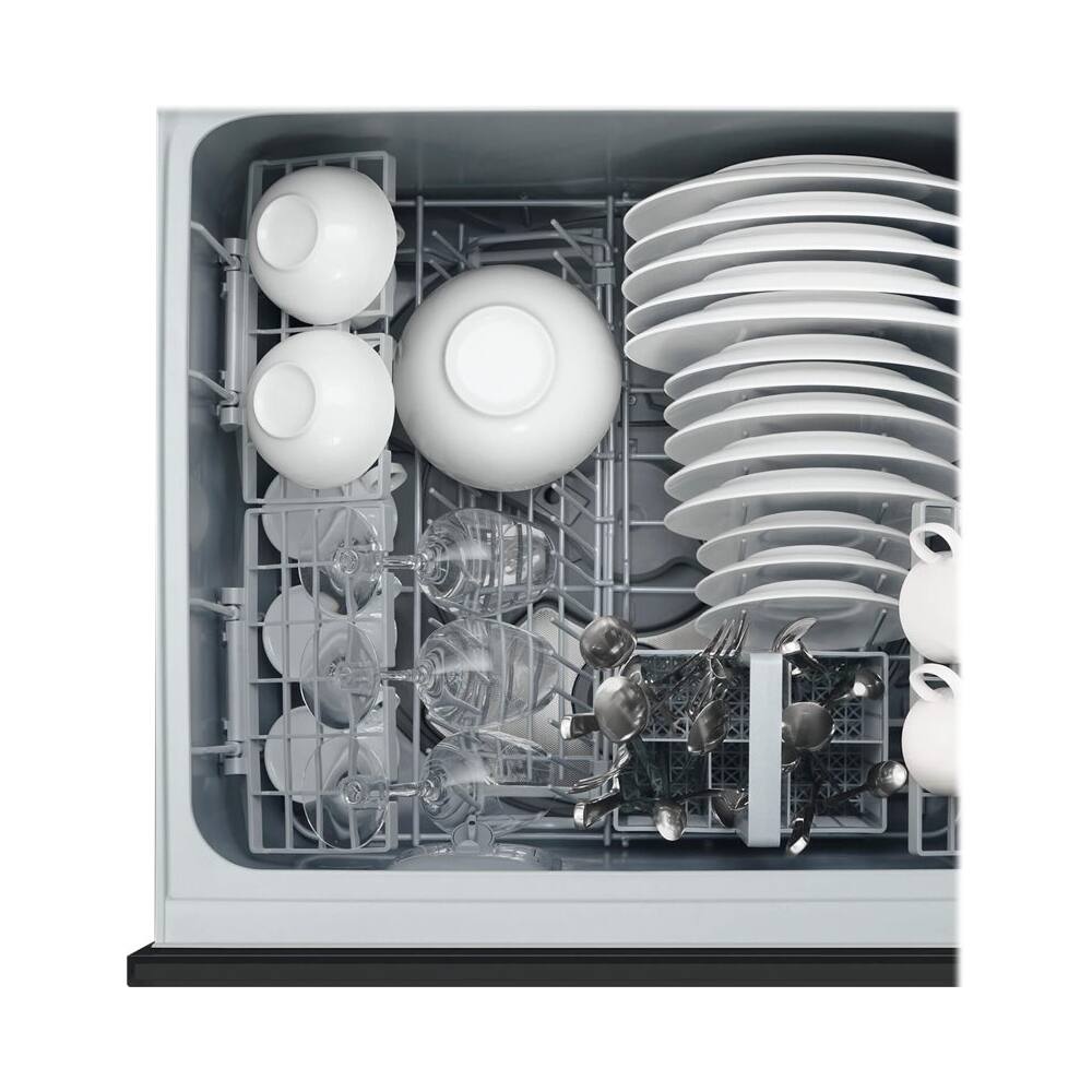 Fisher & Paykel - 24" Front Control Built-In Dishwasher - Black at