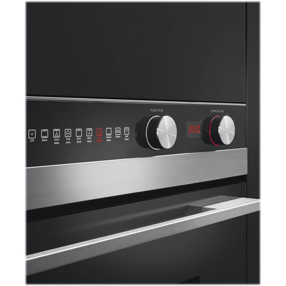 Fisher & Paykel - 29.9" Built-In Single Electric Wall Oven - Brushed Stainless Steel/Black Glass - Alt_View_Standard_11