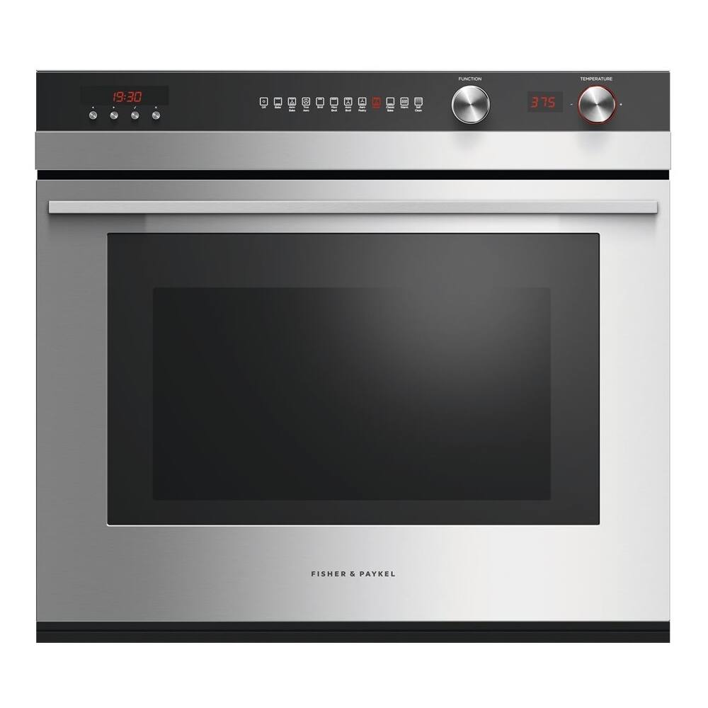 Fisher & Paykel 29.9" BuiltIn Single Electric Wall Oven Brushed