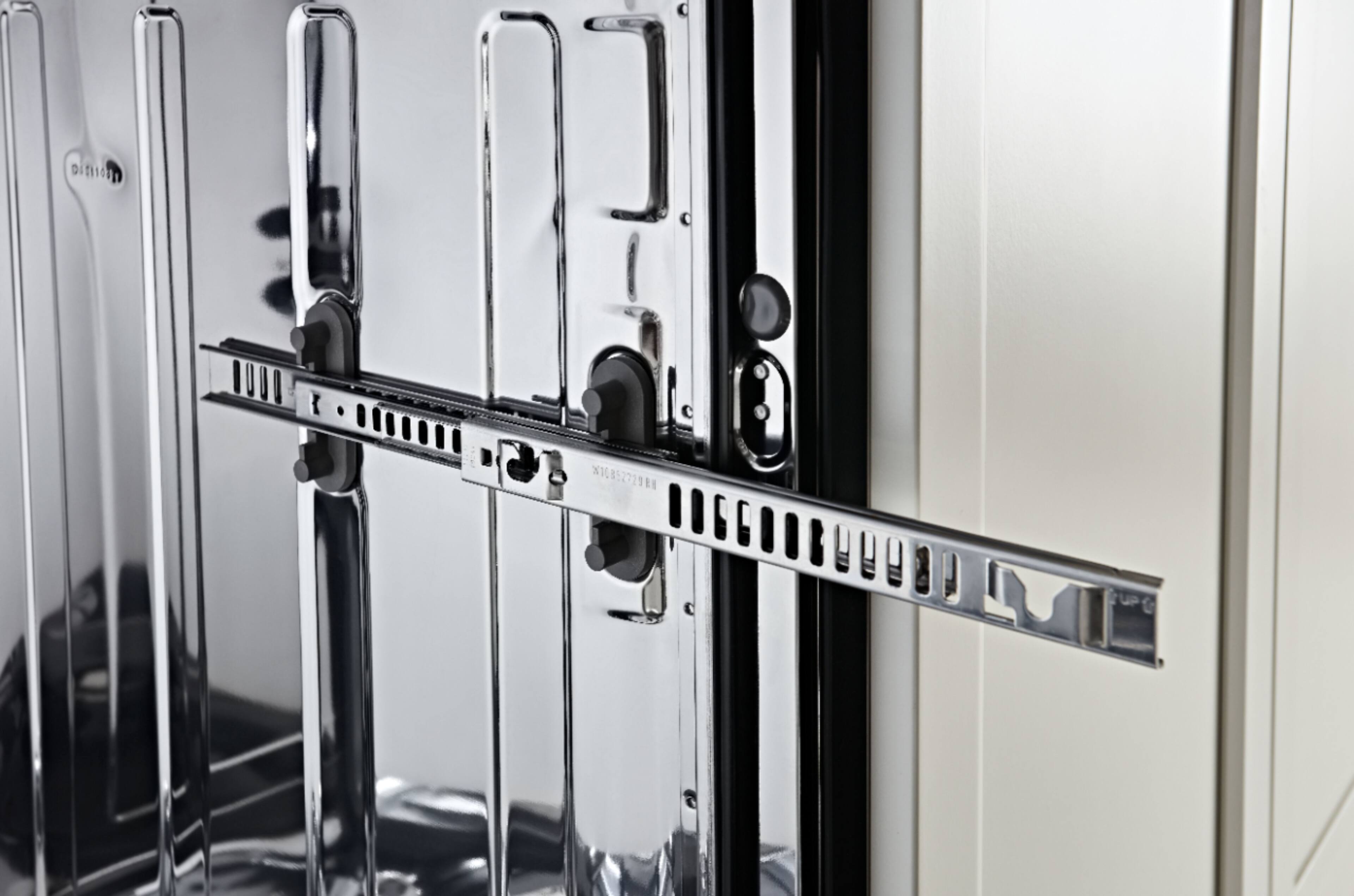 KitchenAid - 24" Front Control Tall Tub Built-In Dishwasher with Stainless Steel Tub - Black stainless steel - Alt_View_Standard_13