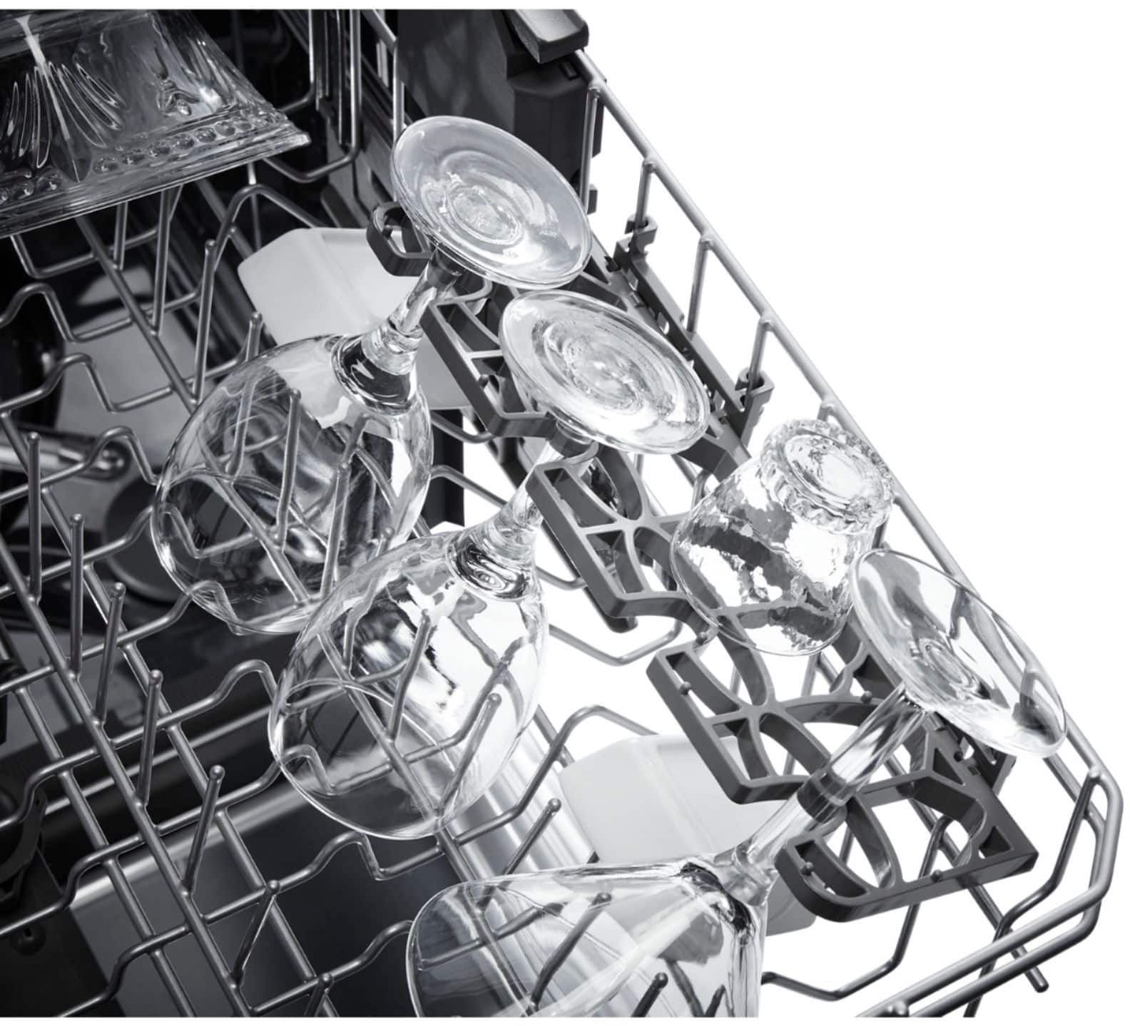 KitchenAid - 24" Front Control Tall Tub Built-In Dishwasher with Stainless Steel Tub - White - Alt_View_Standard_18