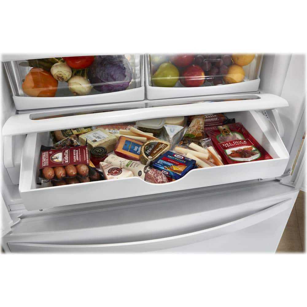 Whirlpool - 22.1 Cu. Ft. French Door Refrigerator - White - Alt_View_Standard_16