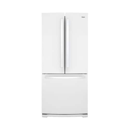 Whirlpool 19.7 Cu. Ft. French Door Refrigerator White at Pacific Sales