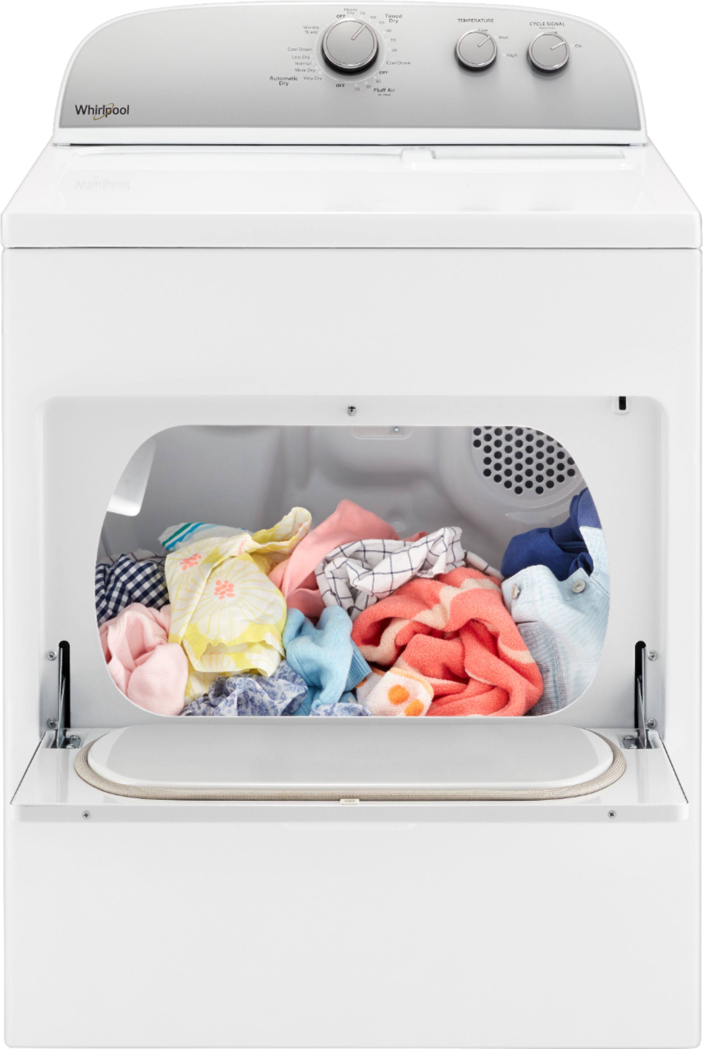 Whirlpool - 7 Cu. Ft. 14-Cycle Electric Dryer - White - Alt_View_Standard_18