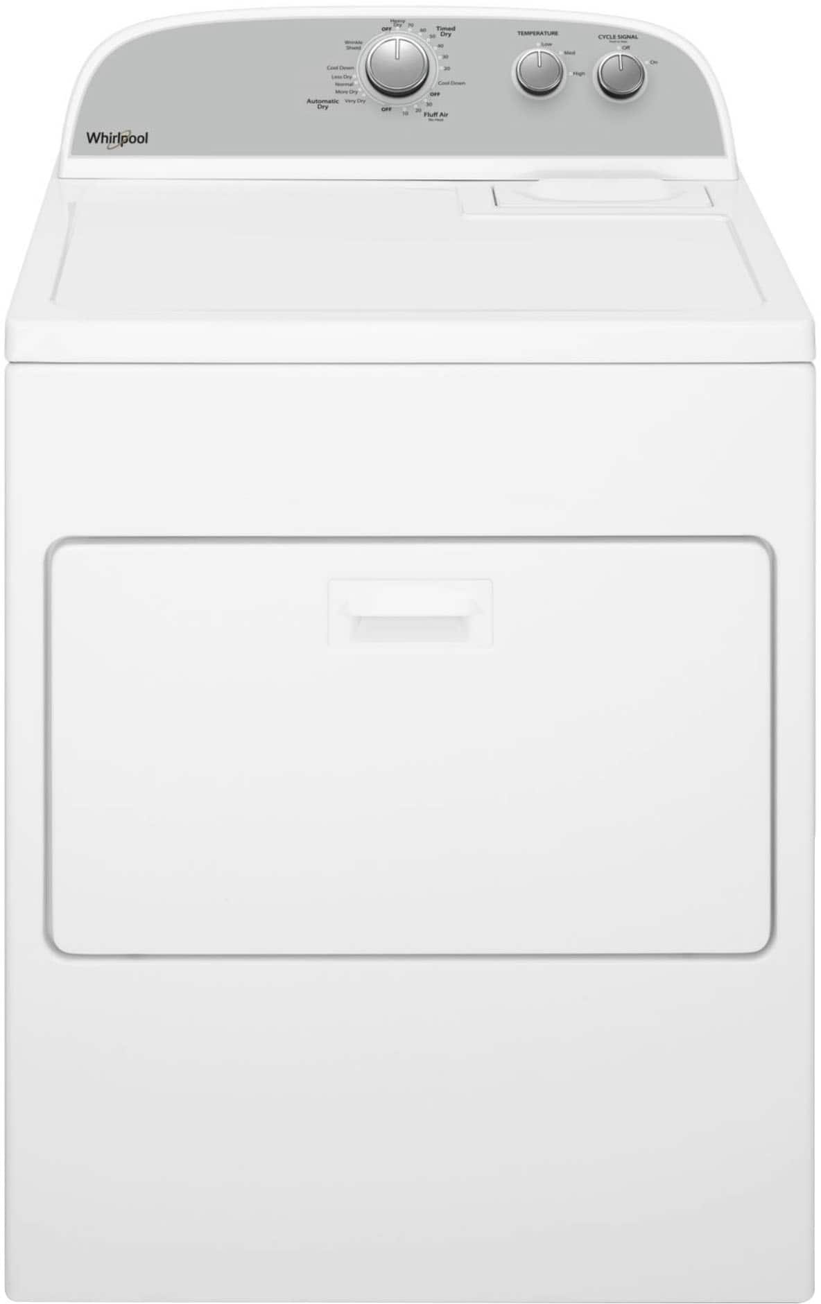 Whirlpool 7 Cu. Ft. 14Cycle Gas Dryer White at Pacific Sales