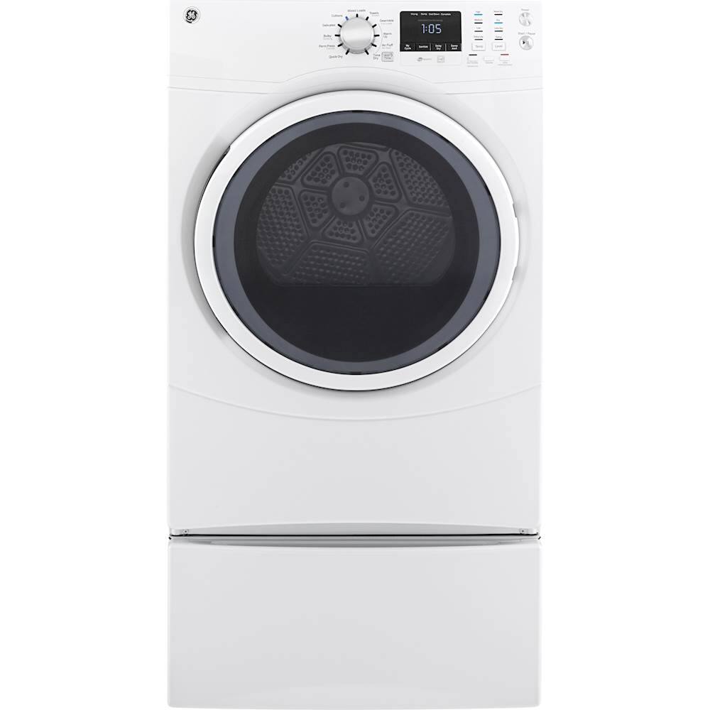 GE 7.5 Cu. Ft. 10Cycle Electric Dryer White On White at Pacific Sales