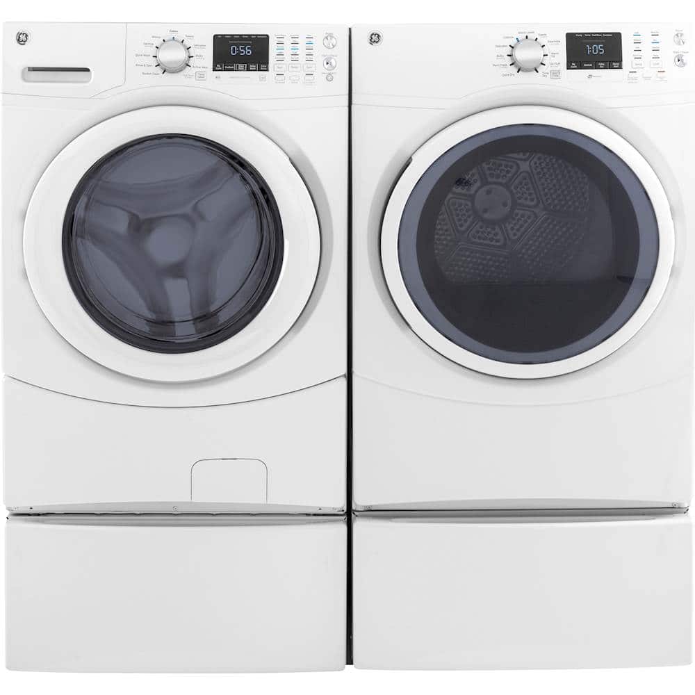 GE - 4.5 Cu. Ft. 10-Cycle Front-Loading Washer - White On White - Alt_View_Standard_5